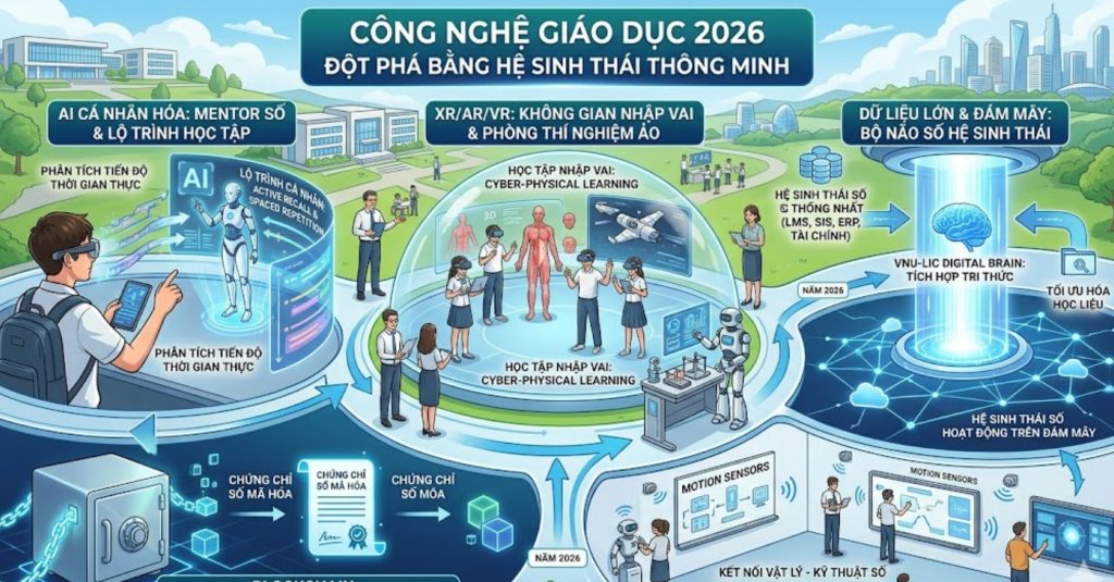 Công Nghệ Giáo Dục 2026: Đột Phá Bằng Hệ Sinh Thái Thông Minh