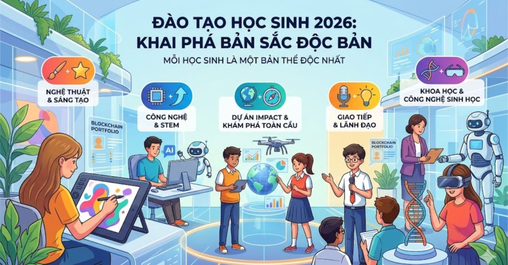 Đào Tạo Học Sinh 2026: Khai Phá Bản Sắc Độc Bản