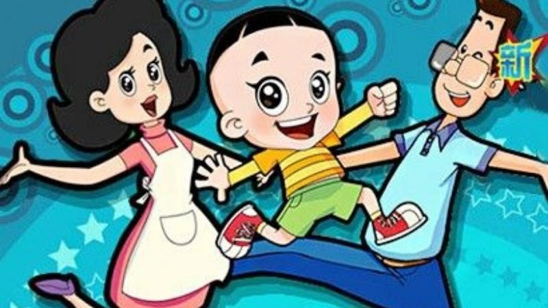 Phim hoạt hình Cậu bé đầu to và bố đầu nhỏ
