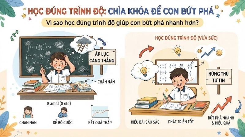 Học đúng trình độ 