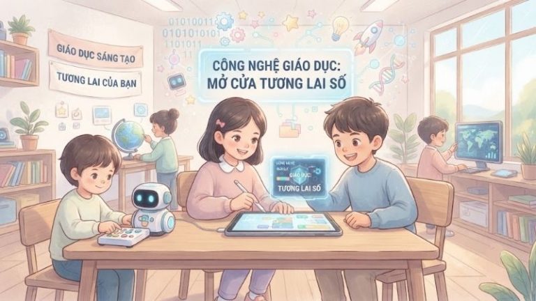 Công nghệ giáo dục cho trẻ