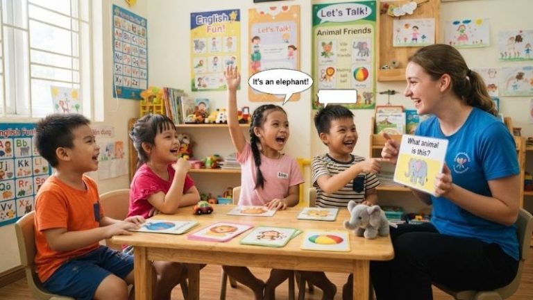 Luyện Phản Xạ Tiếng Anh Cho Trẻ