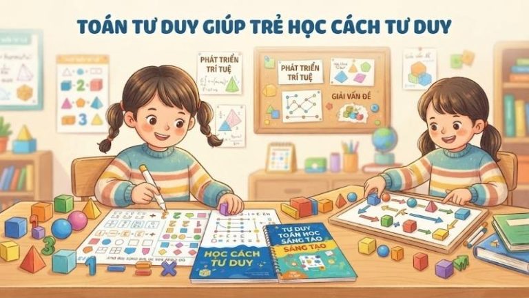 Toán tư duy giúp trẻ học cách tư duy
