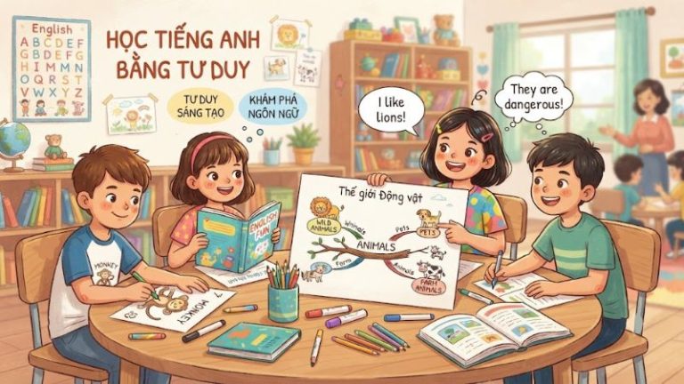 Học Tiếng Anh Bằng Tư Duy Thay Vì Ghi Nhớ