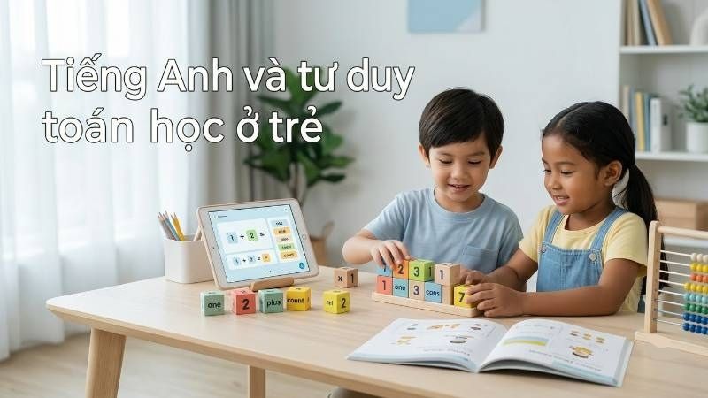 Tiếng Anh và tư duy toán học ở trẻ