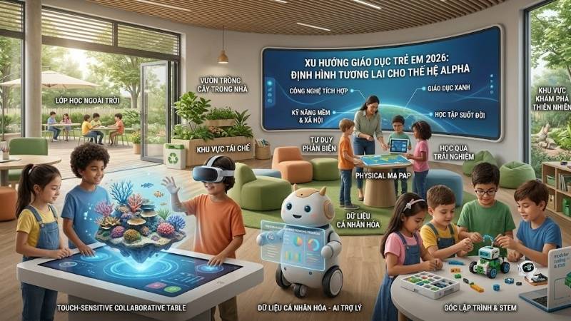Xu Hướng Giáo Dục Trẻ Em 2026