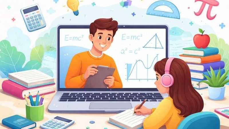 Học Tiếng Anh Kết Hợp Toán Tư Duy