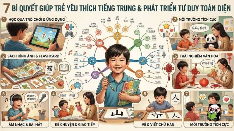 7 Bí Quyết Giúp Trẻ Yêu Thích Tiếng Trung Và Phát Triển Tư Duy Toàn Diện