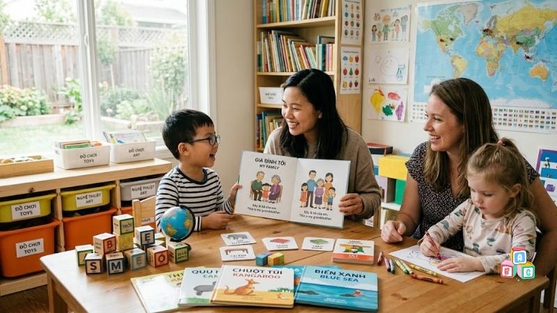 Các phương pháp dạy trẻ học hai ngôn ngữ hiệu quả