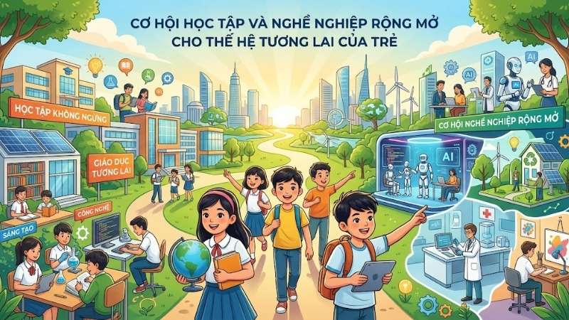 cơ hội học tập và nghệ nghiệp tương lai