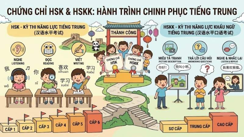 Chứng chỉ HSK và HSKK